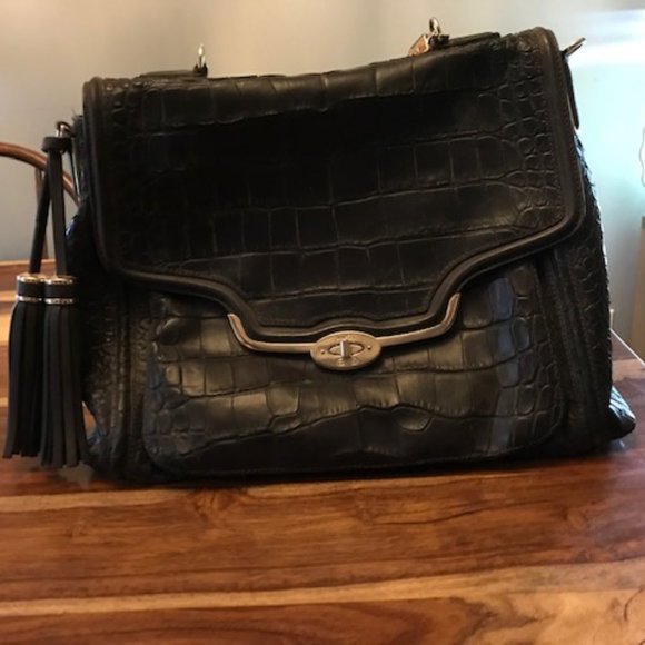 Coach Dark Chocolate Brown Purse - Picture 2 of 6